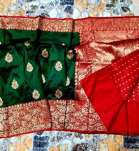Banarasi Handloom Pure Katan Silk Sarees