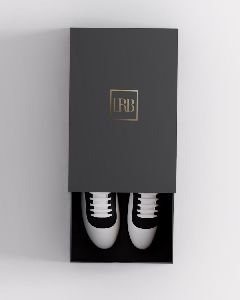 Luxury shoe packaging rigid boxes in india