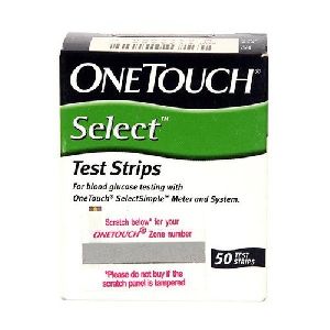 One Touch Select Sugar Test Strip