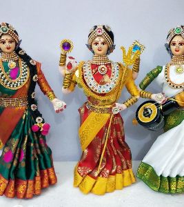 Durga Lakshmi Saraswathi Doll
