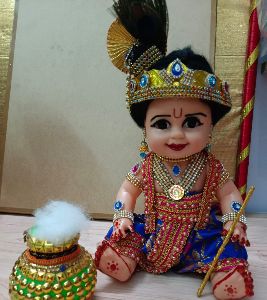 SKP 0058 Smiling Krishna Doll