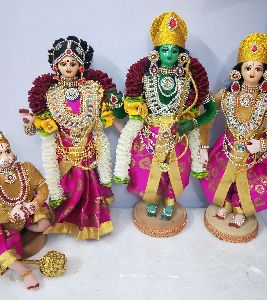 Sri Rama Sita Lakshmana and Hanuman Doll