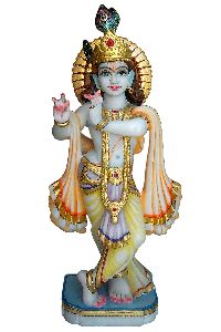 marble krishna statue