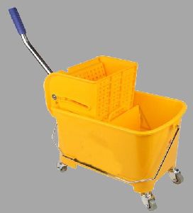 Single Bucket Winger Mop Trolley