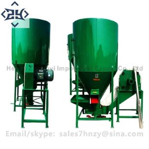 Feed Grinder and Mixer New Design Animal Feed Blender Vertical Feed Grinder and MixerHot Sale