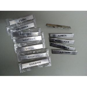 Stainless Steel Name Plate