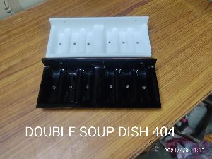 acrylic double soupdish