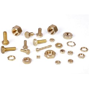 Brass Grooved Lock Nuts