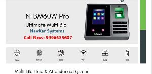 Biomax N-BM60W Pro Face Finger Card Pin Attendance with Wifi Machine
