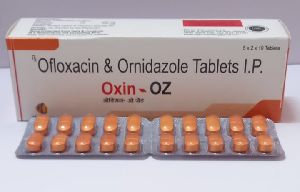 OFLOXACIN 200 MG + ORNIDAZOLE 500 MG