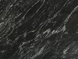 Forest Black Granite Slabs