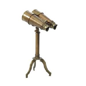 AGSB-01 Brass Binocular with Tripod Stand