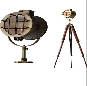 AGSSL-09 Brass Spot Light with Tripod Stand