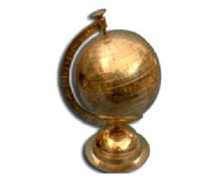 AGSWGL-01 Brass Antique World Globe