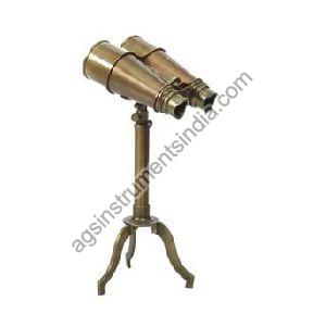 AGSB-01 Brass Binocular With Tripod Stand