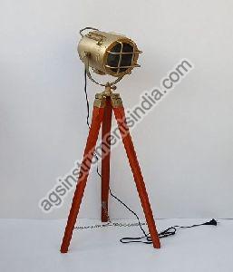 AGSSL-07 Brass Spot Light with Tripod Stand