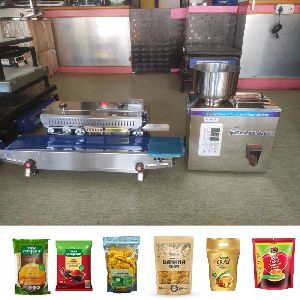 Horizontal Band Sealer with Weighing Machine