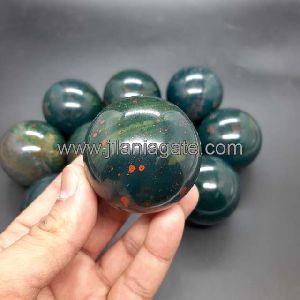 High Quality Blood Stone Sphere Agate Ball Crystal Sphere