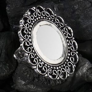 Silver Mirror Ring