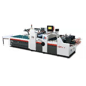 LC-1060 Automatic carton window patching matchine 2 channel V-cuting