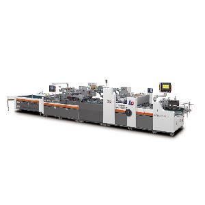 LC-740/1060 high speed window patching machine and corner-cutting and line-pressing is suitable for paper box