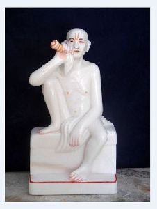 Marble Gajanan Maharaj Statue