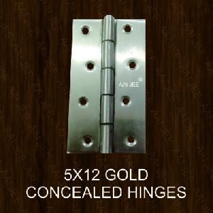 SS Gold Concealed Hinges