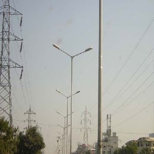 Swaged Tubular Light Poles