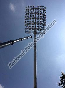 Powder Coated Stadium Light Poles
