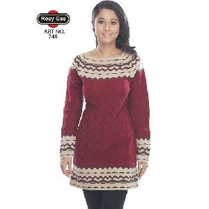 Ladies Woolen Top, Size : M, XL, XXL, Feature : Anti-Wrinkle, Breath Taking  Look, Comfortable, Easily Washable at Rs 250 / Piece in Tirupur