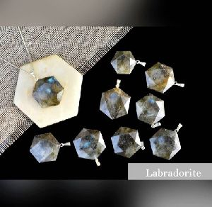 labradorite david star stone