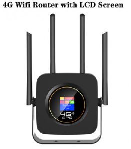 4G WIFI Router With LCD Screen