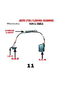 mahindra jeeto cable