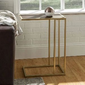 accent modern square side laptop table