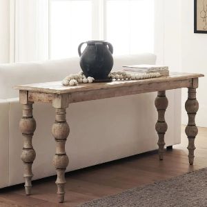 Bander 72&amp;amp;amp;Prime; Reclaimed Wood Console Table In Solid Mango Wood