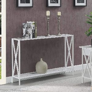 Modern Marble Finish Console Table