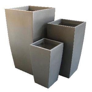 frp tapered square planters