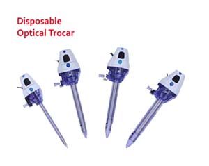 Trocar Optical Disposable EndoAxl