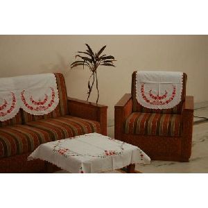 Embroidered Sofa Back Cover