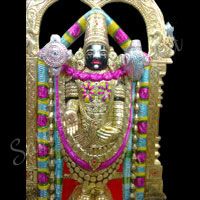 Marble Tirupati Balaji Statue