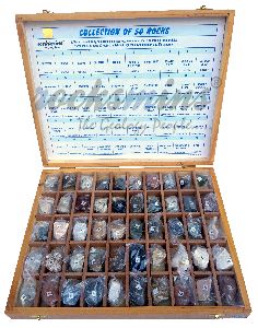 ro50wb rocksmins collection of 50 rocks box