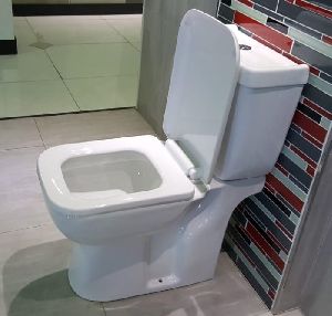 Plain Two Piece Toilet