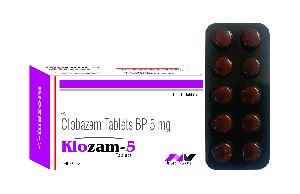 KLOZAM-5 Mg Tablets