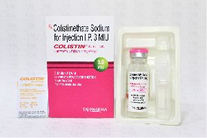 Colistimethate Sodium for Injection IP 3 MIU