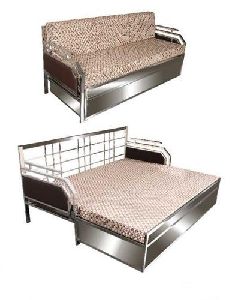 Steel Sofa Cum Bed
