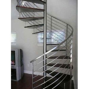 Stainless Steel Spiral Stairs