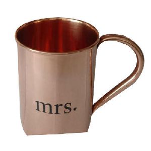 Straight Copper Mug