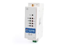 Industrial DIN Rail 4G LTE Router with LAN (USR-DR801)
