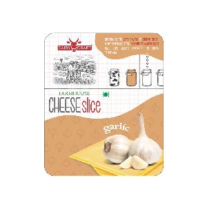 Farm House Cheese Slice ( Garlic Flavor)