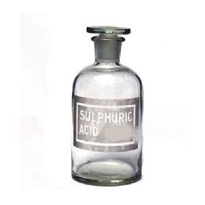 sulphuric acid bottle